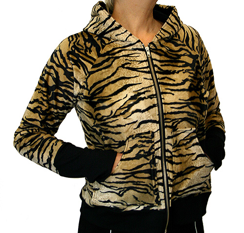 Kapuzenjacke Tiger