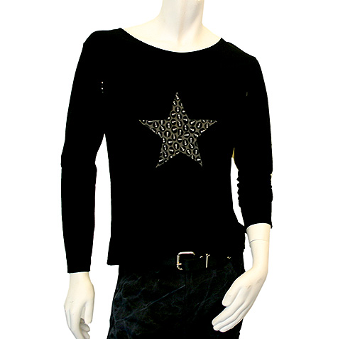 Longsleeve Black-Star
