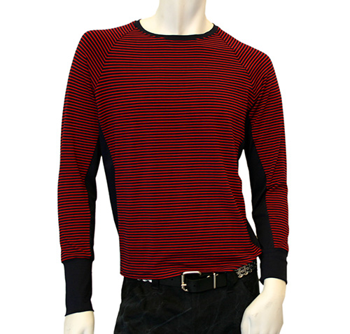 Longsleeve Red-Ringel